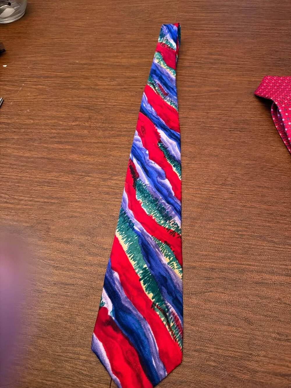 J. Garcia Collector's Edition Flaming Meadow Silk Tie